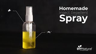 Homemade DIY Mosquito Repellent Spray That Works  DIY Natural [upl. by Erminia34]