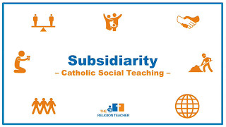 Subsidiarity  Catholic Social Teaching [upl. by Einimod853]