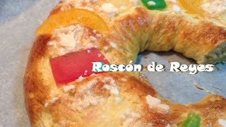 Roscón de Reyes  Receta sencilla sin masa madre [upl. by Ydnahs]