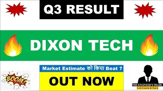 Dixon Q3 Results 2024  Dixon results today  Dixon technologies share latest news  Dixon share [upl. by Netsirc]