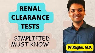 Renal clearance tests  Inulin  creatinine amp PAH clearance renalphysiology mbbs [upl. by Nob]