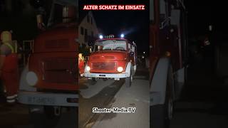 🚒 RUNDHAUBER ALTER SCHATZ NOCH IM EINSATZDIENST 🚒  Feuerwehr Metzingen  shorts [upl. by Loggins]