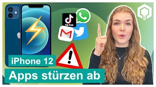 iPhone 12 Apps stürzen ab 📱 [upl. by Nagaek]