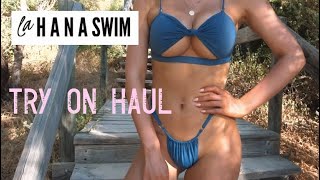 LAHANA SWIM TRY ON HAUL [upl. by Horatio791]