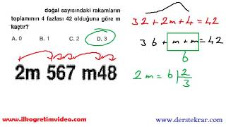 5 Sınıf Doğal Sayıların Basamak Değeri Soru Çözümleri [upl. by Lienaj]