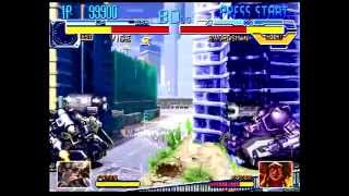 Cyberbots Fullmetal Madness Sega Saturn Arcade Mode as Gawaine Vice [upl. by Gallenz989]