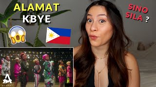 ALAMAT  Kbye Official MV  New PPop Group  Half FILIPINA REACTION [upl. by Aicetal910]