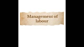 Management of labour  labour  nursingcareer nursinggraduate labour managementhealthcare [upl. by Sarah]