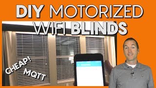 Motorize and Automate your Blinds for 10 WiFi [upl. by Chadbourne]