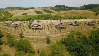 Glamping Diacceroni Peccioli Italy [upl. by Ielerol]