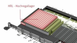 REWE Karriere  Einblicke in das REWE Logistikzentrum in NeuIsenburg [upl. by Milak]