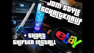 JDM Schaltknauf amp Schaltwegsverkürzung Einbau BMW E36 [upl. by Kinzer216]