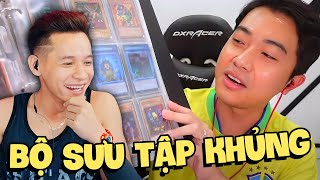 Restream Cùng Độ Mixi và anh em RF chiêm ngưỡng BST thẻ Yugioh siêu đỉnh cao của vua trò chơi Cris [upl. by Nahtanoy]