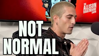 Damiano David of maneskinofficial says THIS is not normal [upl. by Wehtta]