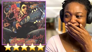 First time hearing  Gerry Rafferty  Right down the line  REACTION [upl. by Ahsemal]