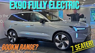 Volvo EX90 7 seater electric  Massive battery massive range [upl. by Yole]