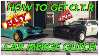 OTR GLITCH FIX GTA 5 Online  MERGE GLITCH Car 2 Car Easy Fast Off The Radar Glitch Tutorial GTA5 [upl. by Ikaz824]