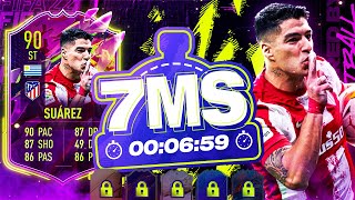 FIFA 22  1M COIN 90 RATED RULEBREAKERS SUAREZ 7 MINUTE SQUAD BUILDER  ULTIMATE TEAM [upl. by Laeahcim]