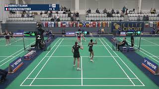 Match point  Harris  Tolman vs Cesari  Schaffner  WD SF  Hungarian Int 2024 [upl. by Beau]