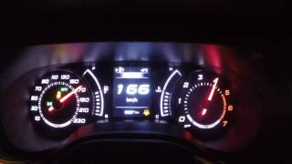 fiat egea tipo 13 multijet 95 hp 0175 acceleration [upl. by Erialb]