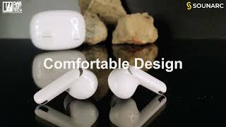 buy SOUNARC Q2 Hybrid Dual Driver True Wireless Earphones in Pakistan at DabLew Tech [upl. by Ardnahcal]