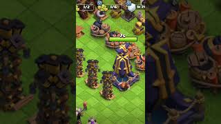 Monolith 3 level complete ❤clashofclans cocshortsfeed shortsviral [upl. by Amathist353]