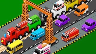 Colors for Children to Learn with Toy Street Vehicles  Educational Videos  Toy Cars for KIDS [upl. by Boccaj828]