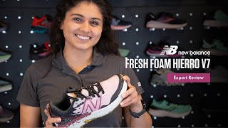 New Balance Fresh Foam Hierro v7  Womens Expert Review 2023 [upl. by Nyre]