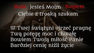 Boże Jesteś moim Bogiem [upl. by Ideih]