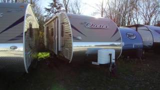 2017 Forest River Shasta Oasis 21CK Travel Trailer with Mountain Interior [upl. by Andrew]