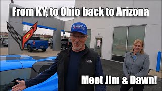 NEW CORVETTE VISIT in OHIO AFTER MUSEUM DELIVERY amp BACK TO ARIZONA [upl. by Miche]