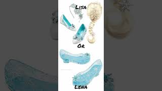 lisa or lena music despacito song live love subscribe barbie frozen lisaorlenachoose disn [upl. by Matias]