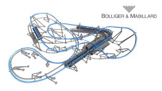 Launched BampM Flying Coaster  No Limits 2 Concept [upl. by Negaem]