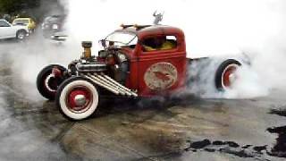 Rat Rods Swamp Stomp 2011 Boneyard Kreepersred rocketAVI [upl. by Nivel]