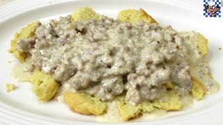 Biscuits and Gravy Low Carb Recipe [upl. by Eeb]