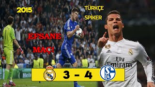 Real Madrid 34 Schalke 04  Türkçe Spiker  2015 Şampiyonlar Ligi [upl. by Hagai]