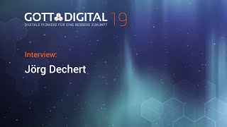 Interview mit Dr Jörg Dechert ERF Medien  GottDigital 2019 [upl. by Aicilanna]