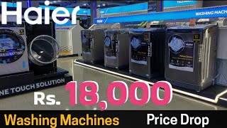 Haier Washing Machines Latest Prices  Price Drop  Latest Models [upl. by Parthinia]