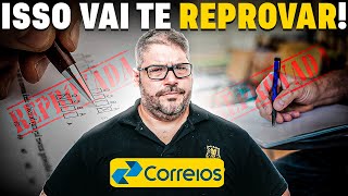 Descubra os Erros Fatais que Vão Te Reprovar no Concurso dos Correios [upl. by Jazmin108]