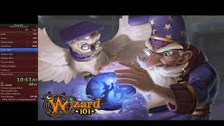 Wizard101 Wizard City Speedrun in 12139 Former WR [upl. by Hardunn468]