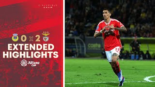 Extended Highlights FC Arouca 02 SL Benfica [upl. by Dreda]