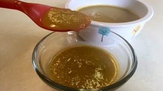 NUTRITIVA CREMA DE VERDURASRecetas para Bebés y NińosHechoxMamá [upl. by Kabob467]