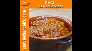 Ragù alla Bolognese Ricetta Classica [upl. by Sperling795]