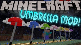 Minecraft Mods UMBRELLA MOD BECOME MARY POPPINS [upl. by Kinny]