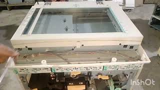 xerox 5755 ADF and scanner glass cleaning repairhamidalamgir5378 video xerox5855repairxerox [upl. by Niuqaoj]