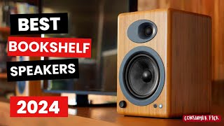 Best Bookshelf Speakers 2024  Which One Is The Best [upl. by Aracaj]