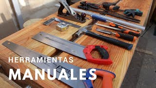 Herramientas básicas para carpintería  Manuales [upl. by Yarised427]