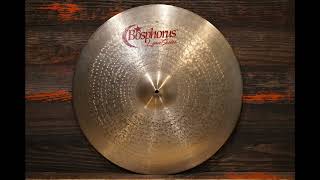 Bosphorus 23quot Lyric Ari Hoenig Signature Ride Cymbal  2580g [upl. by Ydnys]