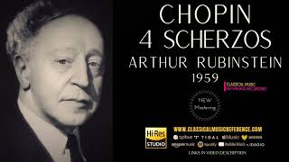 Chopin Scherzos Nos1234  Remastered reference recording Arthur Rubinstein 1959  YouTube Music [upl. by Auqenaj]