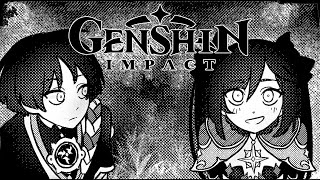 Genshin Impact Comic Dub  Stargazing [upl. by Neryt46]